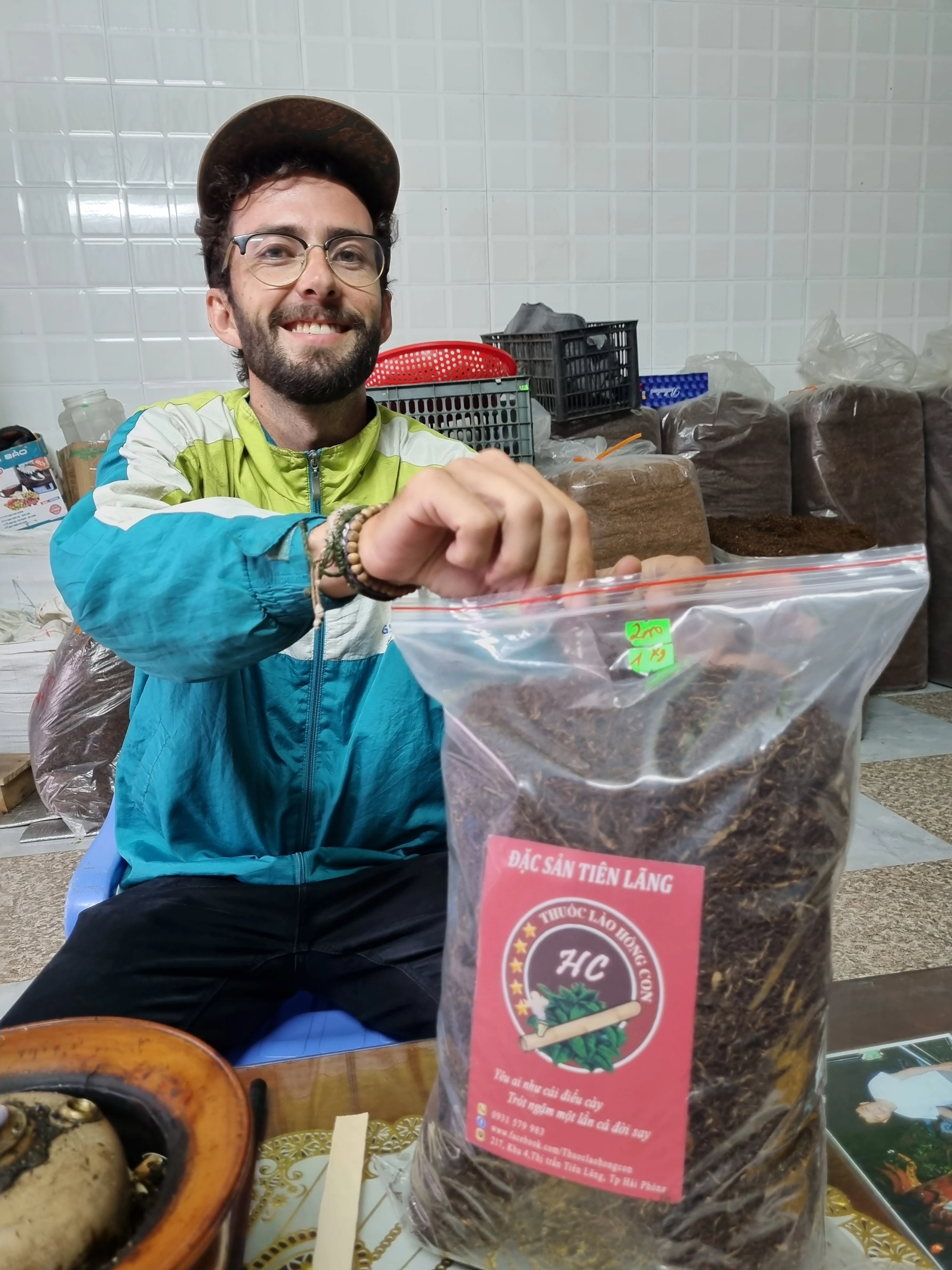 Thuốc lào Hồng Con Trải nghiệm sản phẩm